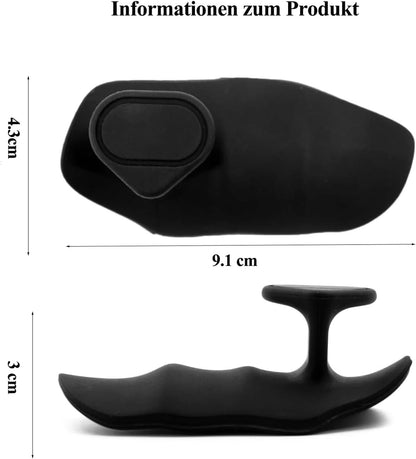 1 Paar rutschfeste Fitnesshandschuhe für Männer und Frauen, ergonomische Gummigriffe für das Fitnessstudio, atmungsaktive Trainingshandschuhe für Krafttraining, Klimmzüge, Bodybuilding, Fitness und Cross-Training, Fitnesszubehör