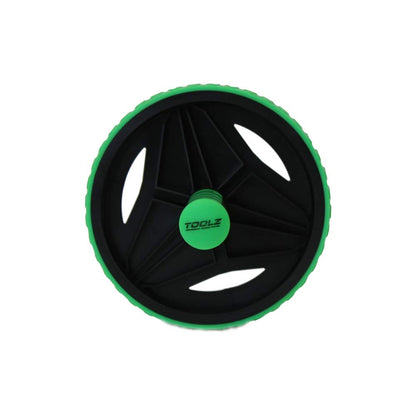 TOOLZ Bauchroller mit Anti-Rutsch-Griffen – AB Roller für Bauchmuskeltraining – Core Trainer für Zuhause & Fitnessstudio – Zur Kräftigung von Rücken Brust & Arme