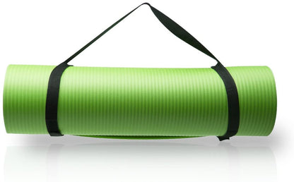 diMio Komfortables Fitnessmatte, Yogamatte mit Tragegurt, phthalatfrei und SGS-geprüft, 185 cm x 60 cm x 1 cm, 185 cm x 60 cm x 1,5 cm, 185 cm x 90 cm x 1,5 cm, 200 cm x 100 cm x 2 cm