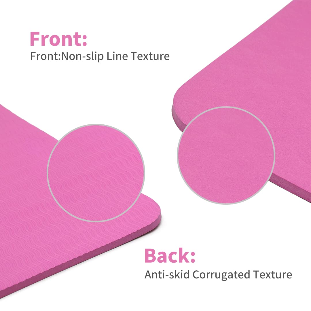 Good Nite Gymnastikmatte Yogamatte Fitnessmatte Rutschfest Trainingsmatte Sport Turn Matten Pilates Matte Bodenturnmatte Mit Tragegurt 183 x 61 x 0.6 cm