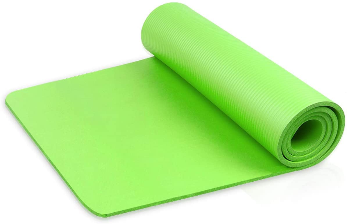 diMio Komfortables Fitnessmatte, Yogamatte mit Tragegurt, phthalatfrei und SGS-geprüft, 185 cm x 60 cm x 1 cm, 185 cm x 60 cm x 1,5 cm, 185 cm x 90 cm x 1,5 cm, 200 cm x 100 cm x 2 cm
