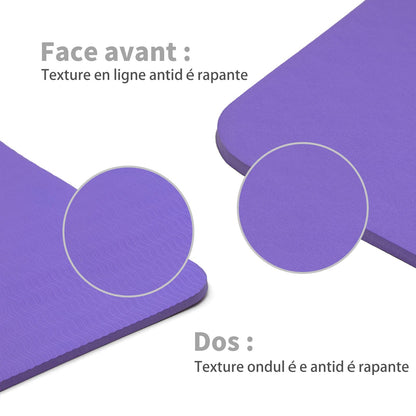 Good Nite Gymnastikmatte Yogamatte Fitnessmatte Rutschfest Trainingsmatte Sport Turn Matten Pilates Matte Bodenturnmatte Mit Tragegurt 183 x 61 x 0.6 cm