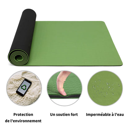 Good Nite Gymnastikmatte Yogamatte Fitnessmatte Rutschfest Trainingsmatte Sport Turn Matten Pilates Matte Bodenturnmatte Mit Tragegurt 183 x 61 x 0.6 cm
