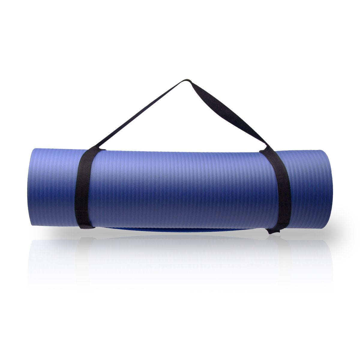 diMio Komfortables Fitnessmatte, Yogamatte mit Tragegurt, phthalatfrei und SGS-geprüft, 185 cm x 60 cm x 1 cm, 185 cm x 60 cm x 1,5 cm, 185 cm x 90 cm x 1,5 cm, 200 cm x 100 cm x 2 cm