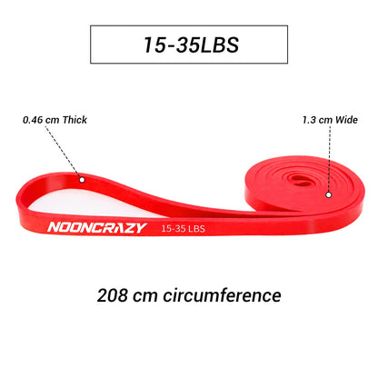 Widerstandsbänder, verschiedene Stufen mit Türanker und Griffen, Fitnessbänder für Krafttraining, Training, Physiotherapie, Yoga, für Männer und Frauen