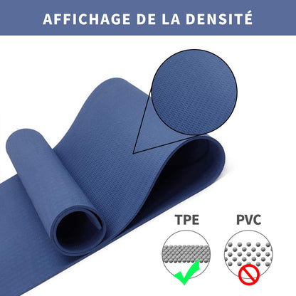 Good Nite Gymnastikmatte Yogamatte Fitnessmatte Rutschfest Trainingsmatte Sport Turn Matten Pilates Matte Bodenturnmatte Mit Tragegurt 183 x 61 x 0.6 cm