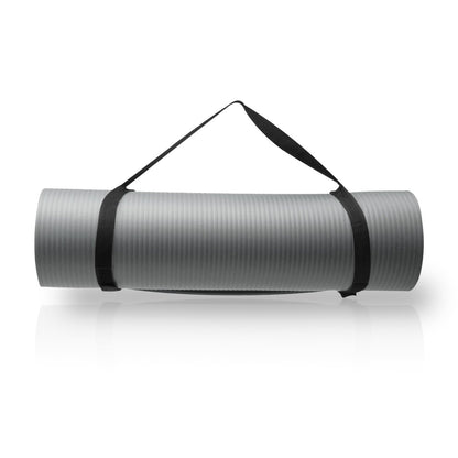 diMio Komfortables Fitnessmatte, Yogamatte mit Tragegurt, phthalatfrei und SGS-geprüft, 185 cm x 60 cm x 1 cm, 185 cm x 60 cm x 1,5 cm, 185 cm x 90 cm x 1,5 cm, 200 cm x 100 cm x 2 cm