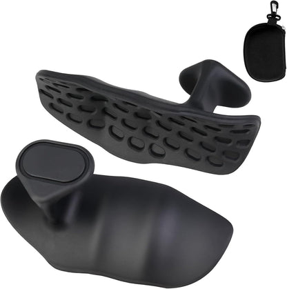 1 Paar rutschfeste Fitnesshandschuhe für Männer und Frauen, ergonomische Gummigriffe für das Fitnessstudio, atmungsaktive Trainingshandschuhe für Krafttraining, Klimmzüge, Bodybuilding, Fitness und Cross-Training, Fitnesszubehör