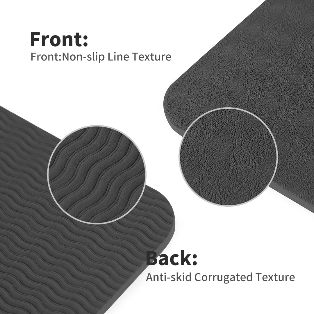 Good Nite Gymnastikmatte Yogamatte Fitnessmatte Rutschfest Trainingsmatte Sport Turn Matten Pilates Matte Bodenturnmatte Mit Tragegurt 183 x 61 x 0.6 cm