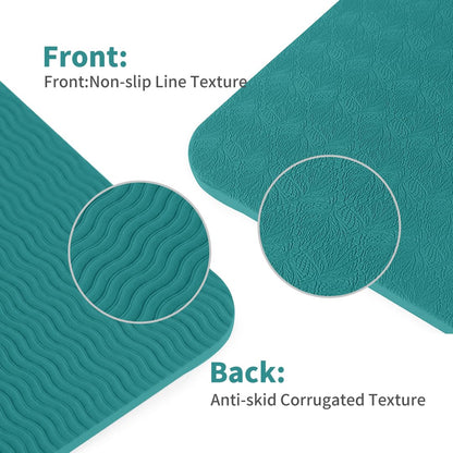 Good Nite Gymnastikmatte Yogamatte Fitnessmatte Rutschfest Trainingsmatte Sport Turn Matten Pilates Matte Bodenturnmatte Mit Tragegurt 183 x 61 x 0.6 cm