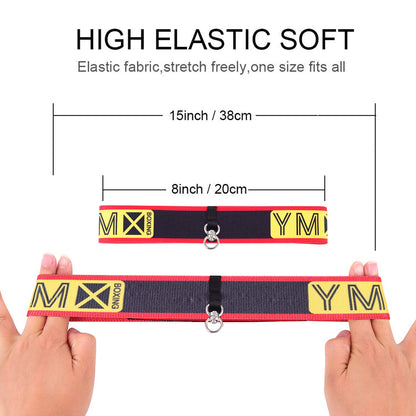Reflexball - 4 Bälle + 2 Stirnbänder, ideal zum Training von Reflexen, Reaktionsfähigkeit und Hand-Auge-Koordination