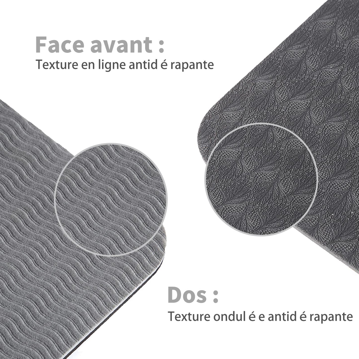 Good Nite Gymnastikmatte Yogamatte Fitnessmatte Rutschfest Trainingsmatte Sport Turn Matten Pilates Matte Bodenturnmatte Mit Tragegurt 183 x 61 x 0.6 cm