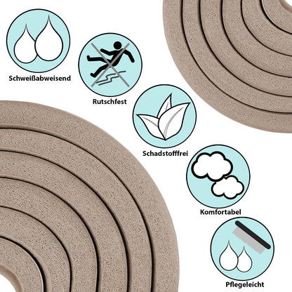 ALPIDEX Yogamatte 183 x 60 x 0,8 cm phthalatfreie Fitnessmatte mit Tragegurt, rutschfest, für Gymnastik, Pilates, Sport, Physiotherapie, HiiT, Yoga, Training und Schlafmatte, hautfreundlich